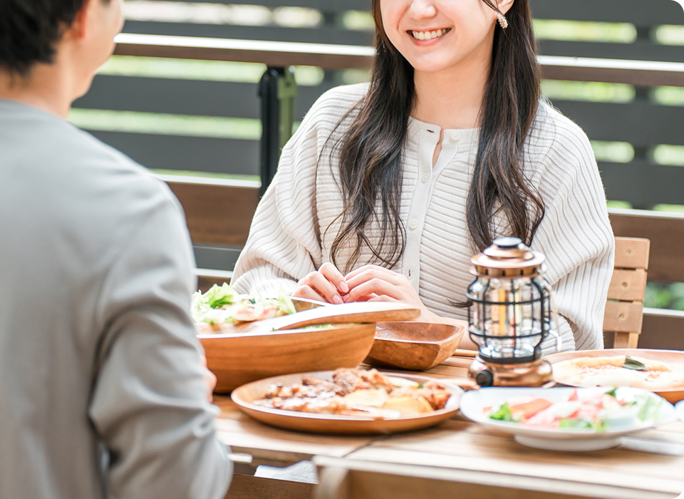 二人で楽しむリゾートタイム